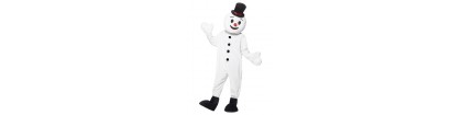 Mascotte bonhomme de neige