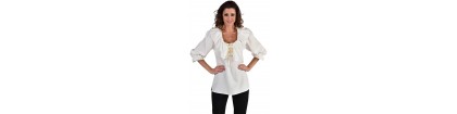 Chemise pirate femme