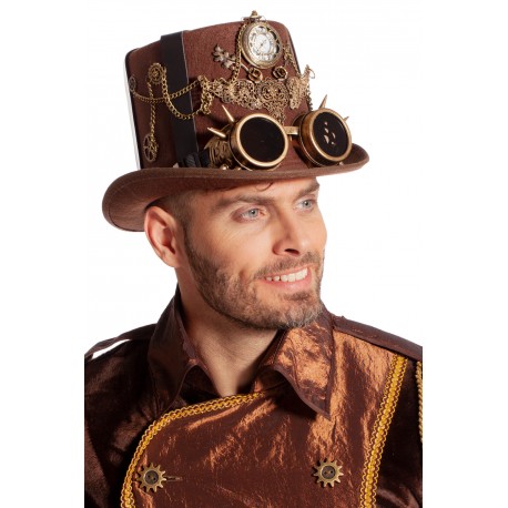 Chapeau steampunk luxe