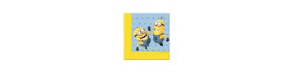 Serviettes minions par 20