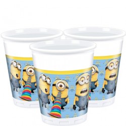 Gobelets minions par 8