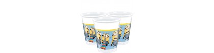 Gobelets minions par 8