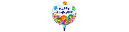 Ballon anniversaire rond
