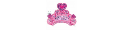 Ballon princesse rose
