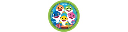 Assiettes baby shark par 8