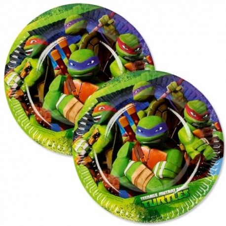 Assiettes tortue ninja