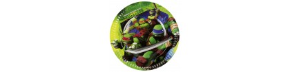 Assiettes tortue ninja