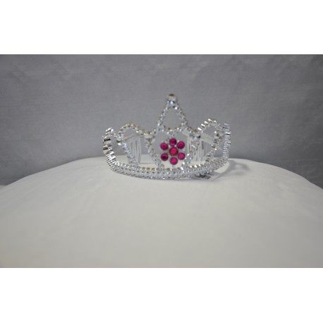 Couronne princesse argenté