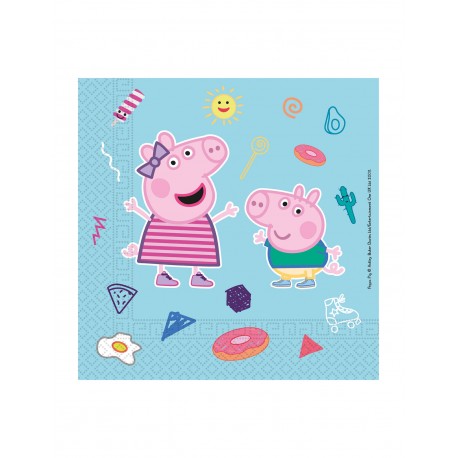 Serviettes peppa pig