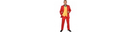 Joker Costume Gilet Chemise