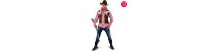Gilet cow-boy homme