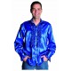 Chemise disco bleu