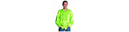 Chemise disco vert