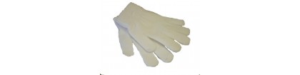 Gants blanc en laine