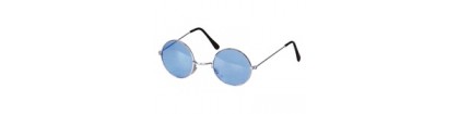 Lunette hippie bleu