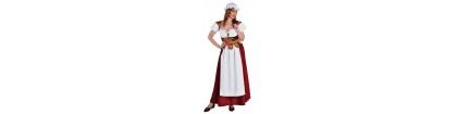 Robe médiéval femme