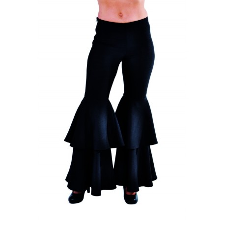 Pantalon noir disco