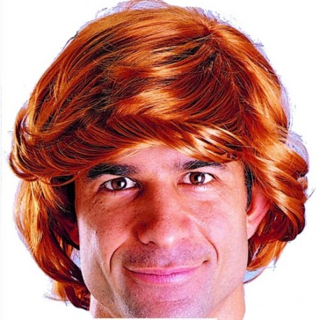 Perruque rousse homme